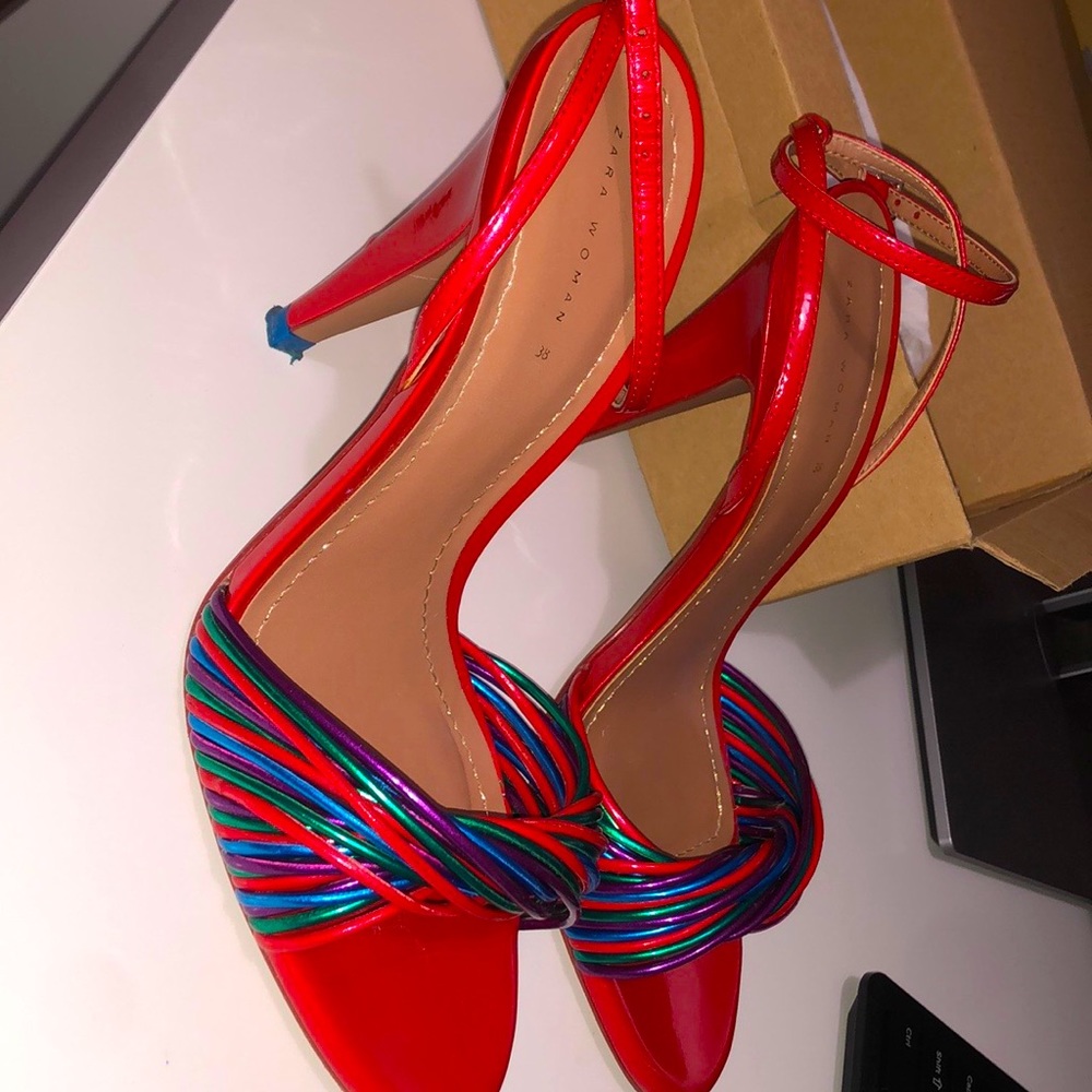 Zara Multicolored Heels